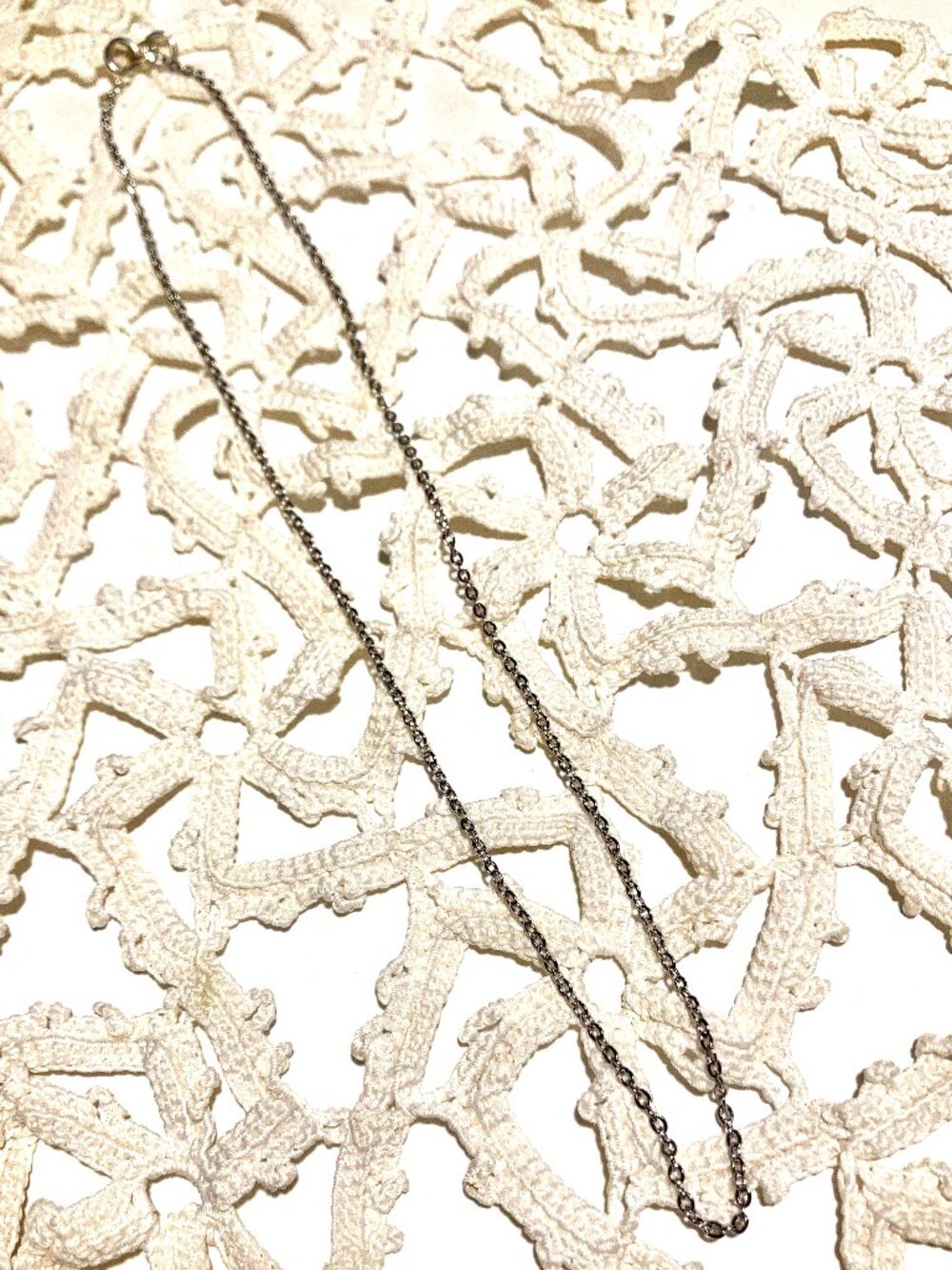 Marvel Fine Trace Chain Necklace, Sterling Silver
